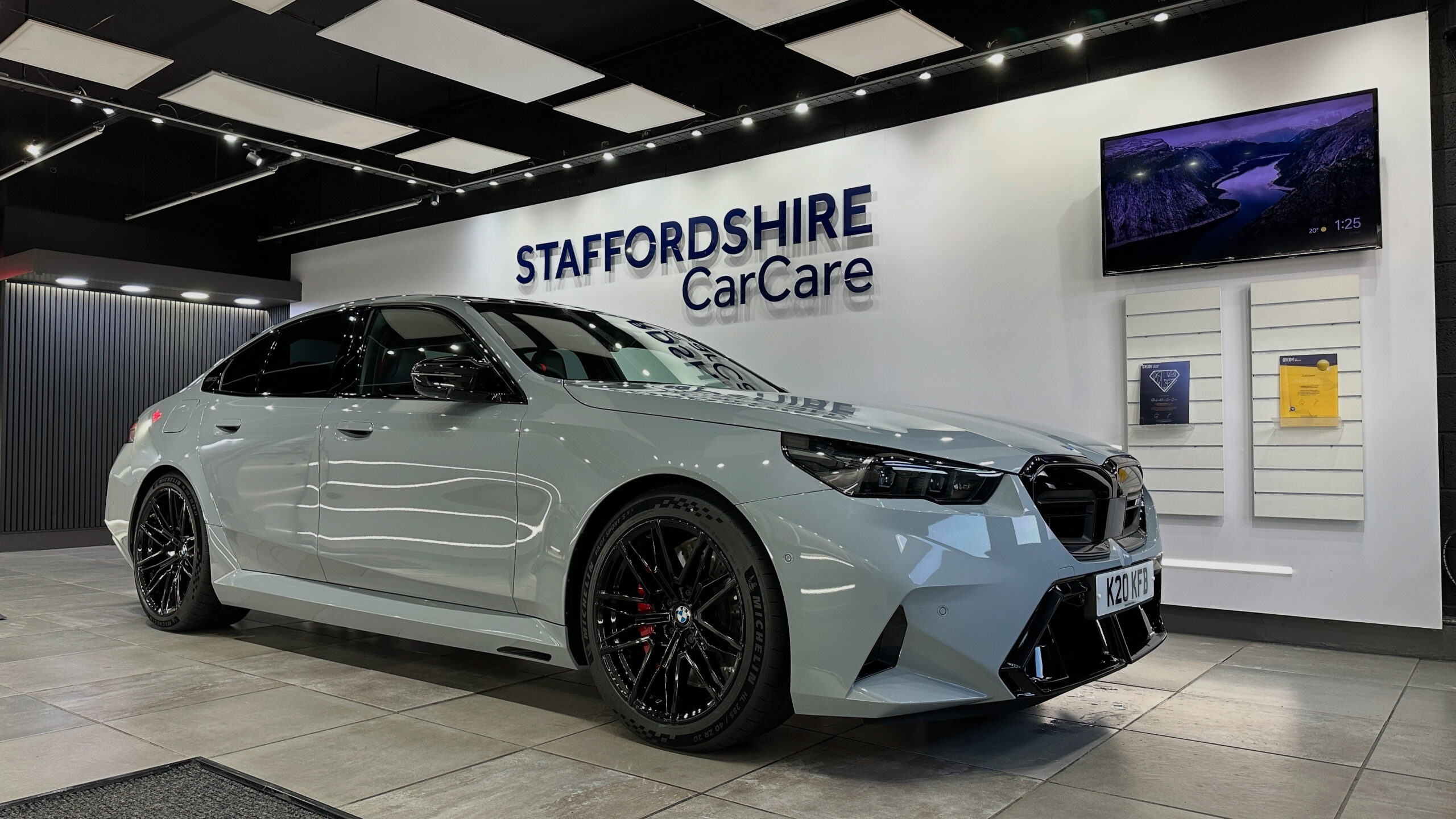 BMW M5 With PPF And Ceramic Coating Installed In Rugeley