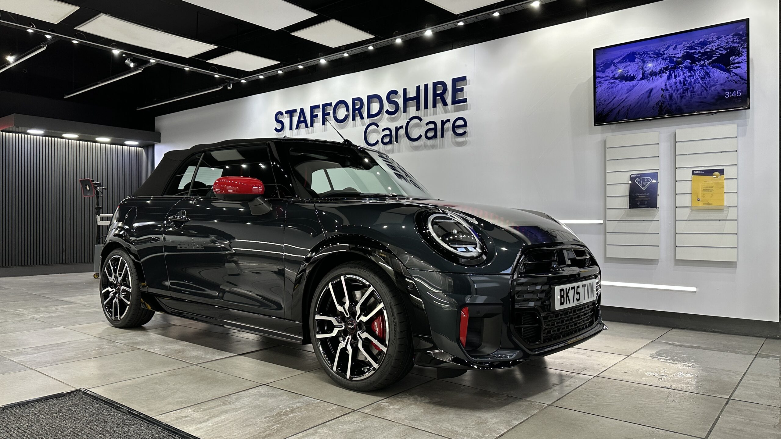 A Mini Cooper JCW With Ceramic Coating Detailing In Rugeley