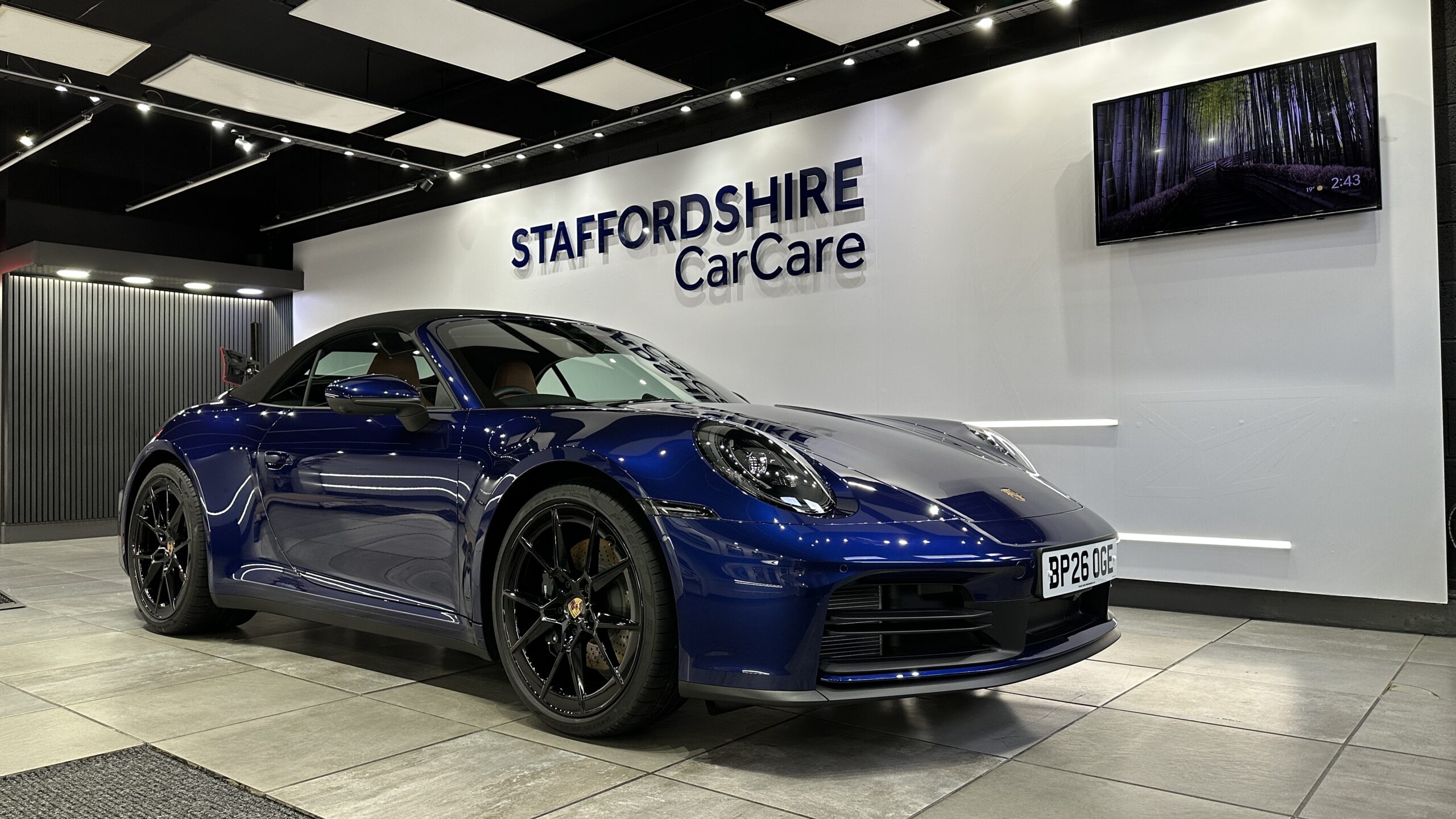 PORSCHE 911 GTS STAFFORDSHIRE Porsche Detailing Rugeley